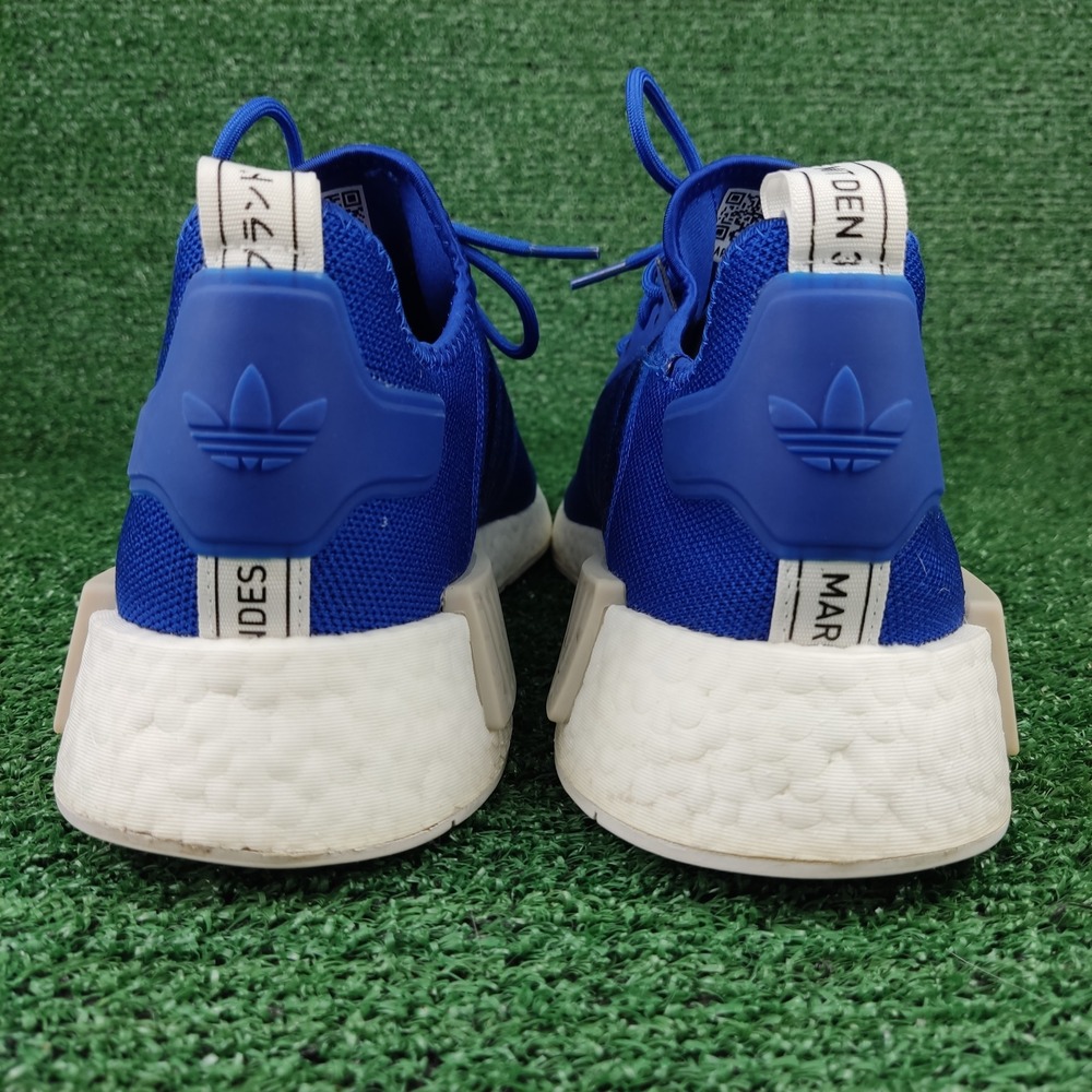 Adidas Sneakers Mens 11 Blue NMD_R1 GX4601 Low Top Knit Athletic Shoes - Picture 4 of 9
